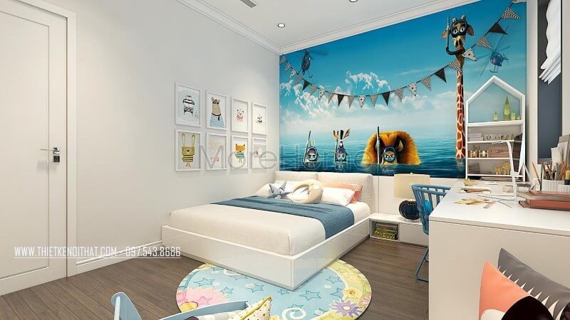 Mẫu sàn gỗ đẹp để trang trí phòng ngủ của nhà phố và căn hộ.