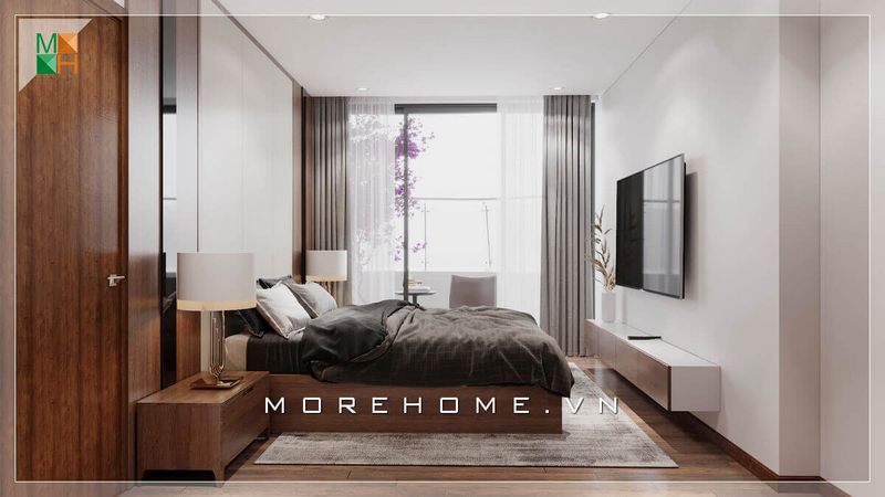 .
Với diện tích hẹp của chung cư và nhà phố, việc lựa chọn những đồ nội thất phù hợp là điều cần suy nghĩ kỹ lưỡng. Hãy tham khảo mẫu thiết kế phòng ngủ nhỏ nhưng đầy đủ tiện nghi của Morehome để có thể tận dụng tối đa diện tích của bạn.