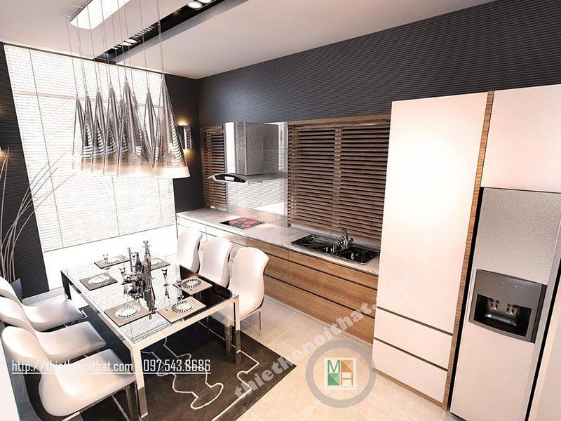 Mẫu bàn ăn 6 người phù hợp với phòng ăn hiện đại và đặc biệt nổi bật.